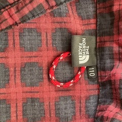 THE NORTH FACE チェック柄ナイロンジャケット 110の画像