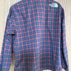 THE NORTH FACE チェック柄ナイロンジャケット 110の画像