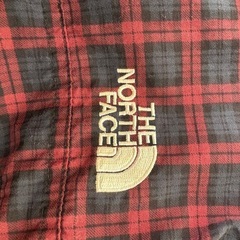 THE NORTH FACE チェック柄ナイロンジャケット 110の画像
