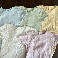 半袖ロンパース まとめ売り  50~80サイズの画像