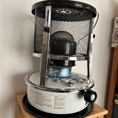 キャンプ向き　コンパクト丸型ストーブの画像