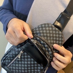 ファッショナブルバッグset・ブラックグレーセットの画像