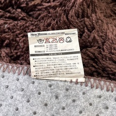 【モダン】フワフワの毛足長めのラグの画像