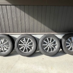 195/65R15　スタッドレスタイヤ＆ホイール＆ナットセット　ヴォクシー　ノア　の画像