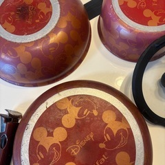 ティファール　T-faL フライパン鍋セットの画像