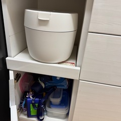 食器棚　ホワイトの画像