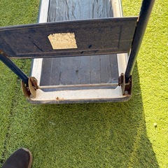 台車　サビあり　タイヤ保護が割れてますの画像