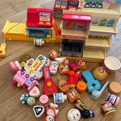 アンパンマン  パン工場とコンビニセットの画像