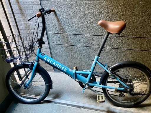 美品】折りたたみ20インチ6段変速オートライト (yoshi) 乃木坂の