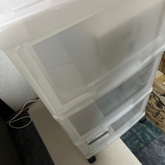 多目的ケース 用途多数あり 3段 キャスター付きの画像