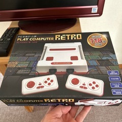 テレビとゲーム機のセットの画像