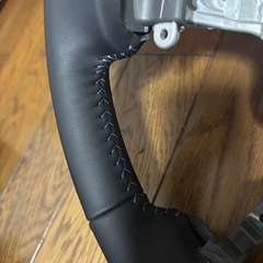 トヨタ　プラド150後期 ハンドル　ステアリングの画像