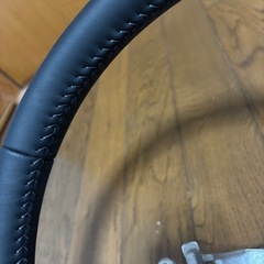 トヨタ　プラド150後期 ハンドル　ステアリングの画像