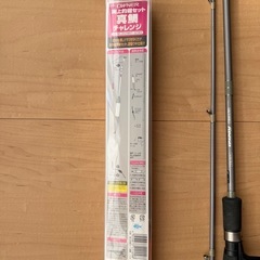 堤防からのルアー＆海上釣堀セット（竿・リール・仕掛け）の画像