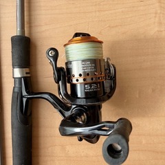 堤防からのルアー＆海上釣堀セット（竿・リール・仕掛け）の画像