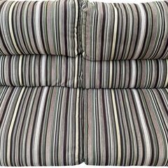 ニトリ ローラKD 3人掛け ソファ ストライプGR スペイン製の画像