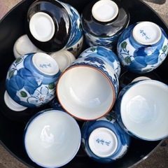 湯呑み茶碗　　　コップの画像