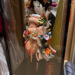 羽子板　ガラスケース箱入り　配送可能の画像