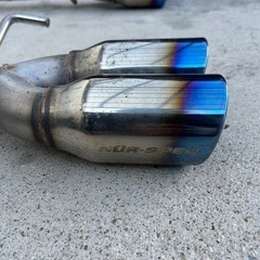 ワンオフマフラー　リアピース　の画像