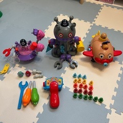 それいけ！アンパンマン　くみたてDIY おもちゃセットの画像