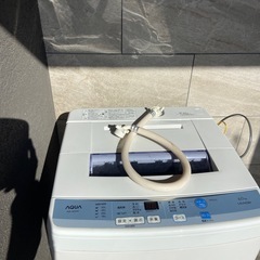激安　6キロ　洗濯機　AQUA 全自動洗濯機の画像