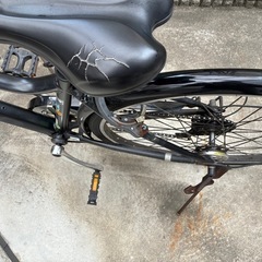 サイモト自転車　ライト付き　スポーツタイプの画像