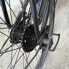 サイモト自転車　ライト付き　スポーツタイプの画像