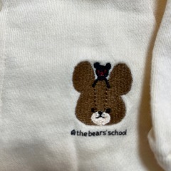 60　くまのがっこう　ルルロロ　長袖の画像