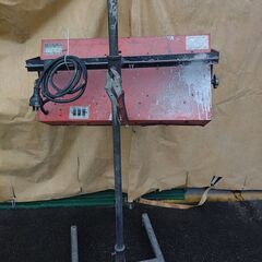ジ549/ NIKKO INFRARED RAYS STAND NKR8W 赤外線ヒーター 200V 板金 塗装 乾燥機 ジャンクの画像
