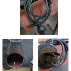 ジ549/ NIKKO INFRARED RAYS STAND NKR8W 赤外線ヒーター 200V 板金 塗装 乾燥機 ジャンクの画像