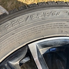 スタットレスアルミセット225/65/R17 の画像