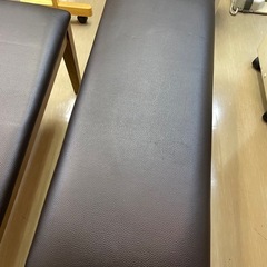 お得！長椅子2個セットの画像