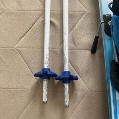 子供　スキー　ブーツ　ポール一式　120cm前後のお子さんにの画像