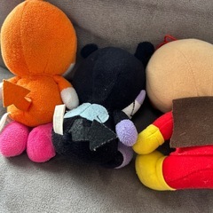 ぬいぐるみ　アンパンマン　バイキンマン　赤ちゃんマン　こきんちゃん　ドキンちゃんの画像