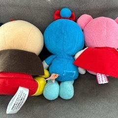 ぬいぐるみ　アンパンマン　バイキンマン　赤ちゃんマン　こきんちゃん　ドキンちゃんの画像