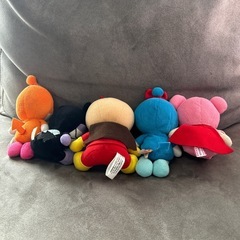 ぬいぐるみ　アンパンマン　バイキンマン　赤ちゃんマン　こきんちゃん　ドキンちゃんの画像