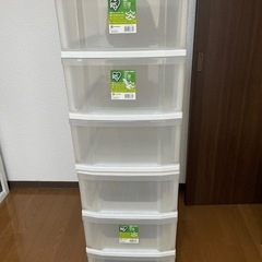 ３段クリアボックスの画像