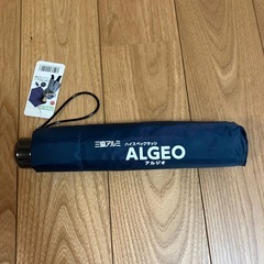 ５５cm 折りたたみ傘 ネイビー 新品未使用の画像