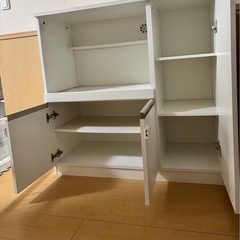 【お話し中】ニトリ　食器棚　レンジ台の画像