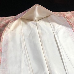 着物 小紋 青海波 シミ抜き＆丸洗い済の画像