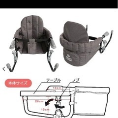 SmartAngel スマートエンジェル 西松屋 テーブルチェア ベビーチェアの画像