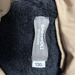 【BABYDOLL】130cm 中綿ジャンパーの画像