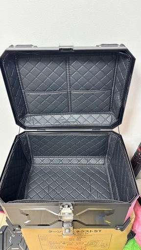 ONE STEP バイク用リアボックス 58L 【Dio110】1万ちょいで買えるONE STEPの バイク リアボックス 58L