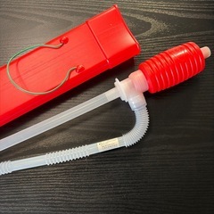 灯油ポンプとケース　未使用の画像