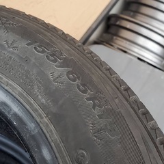 無料0円差し上げます  155/65R13　スタッドレスタイヤ　軽自動車用の画像