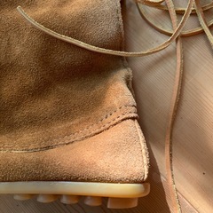 【未使用品】MINNETONKAミネトンカ 本革フリンジ レースアップ・ロングブーツ サイズ7（24.0）の画像