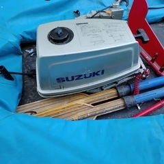 早い者勝ち オカモト ゴムボート　スズキ　免許不要　の画像