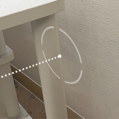 テレビ台　白色　ニトリ　2018年購入　1/10まで引き取り限定の画像