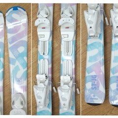 120cm STREULE ST-JG カービングスキー ビンディング付き チロリア SLR4.5AC 解放値0.75～4.5 子ども用 スキー板 札幌市 清田区 平岡の画像