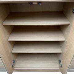 美品 ニトリ サイドボード コージー2 キッチン収納 食器棚の画像